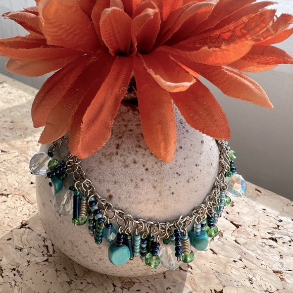 Mixed Material Bracelet - Picture 2 of 5